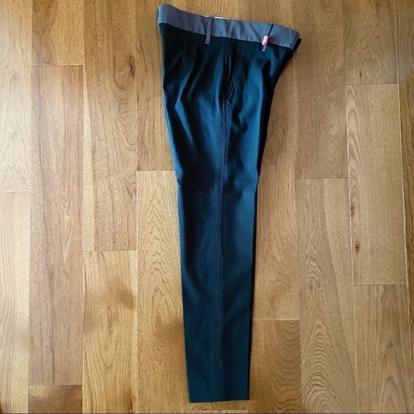 Rag & Bone Trouser Pants Women’s Size 2 Dark Gray Grey Wool Slim Leg Ankle - Picture 14 of 16